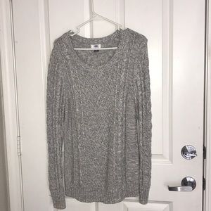 brand new cozy grey sweater